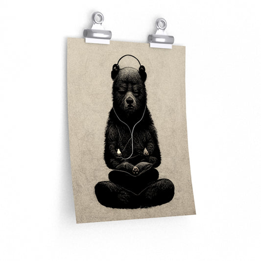 Meditation Bear - Animal Meditation Series