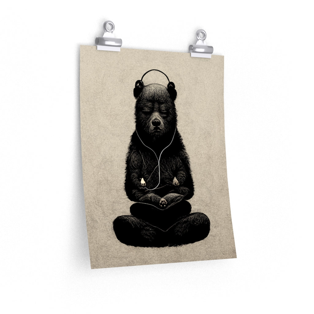 Meditation Bear - Animal Meditation Series